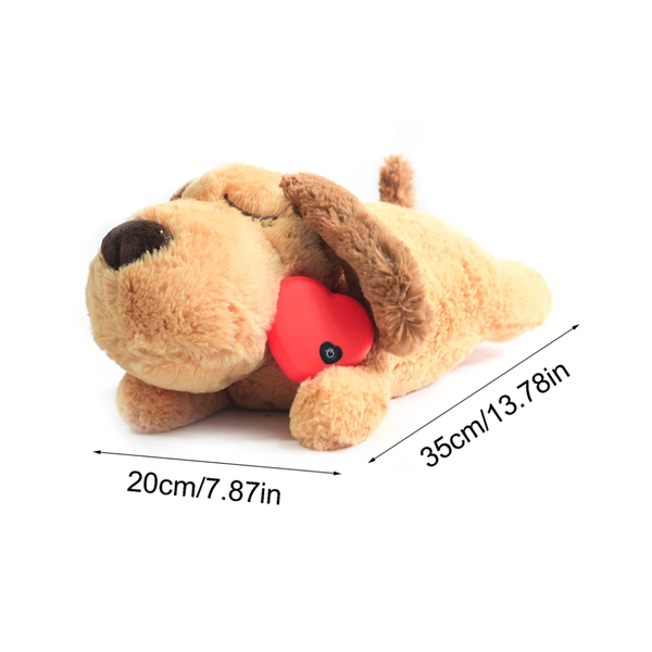 N\\A na extragele heartbeat toy puppy toy heartbeat stuffed toy dog anxiety  toy dog